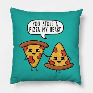 You Stole a Pizza my Heart Pillow