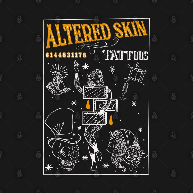 Tattoo circus by Altered skin