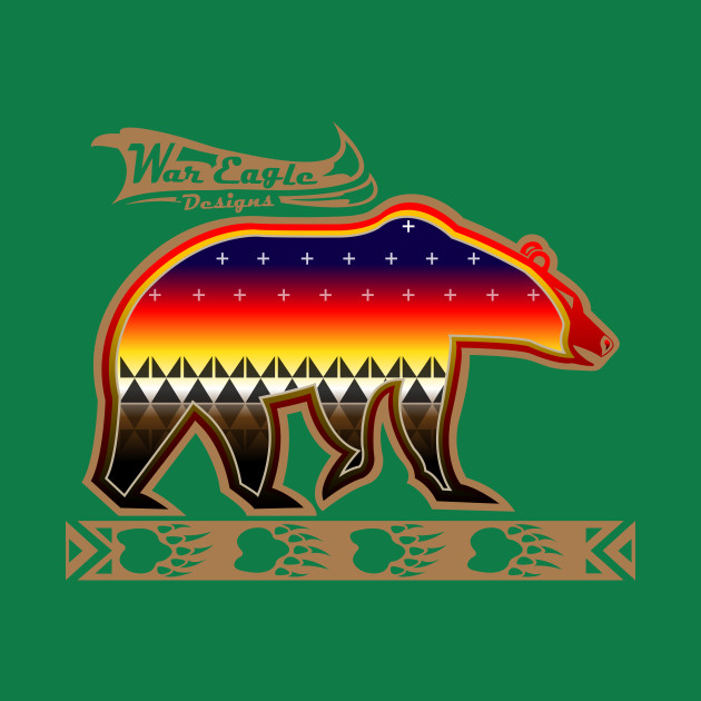 Discover Protecting the people Brown Bear - Native American Design - T-Shirt