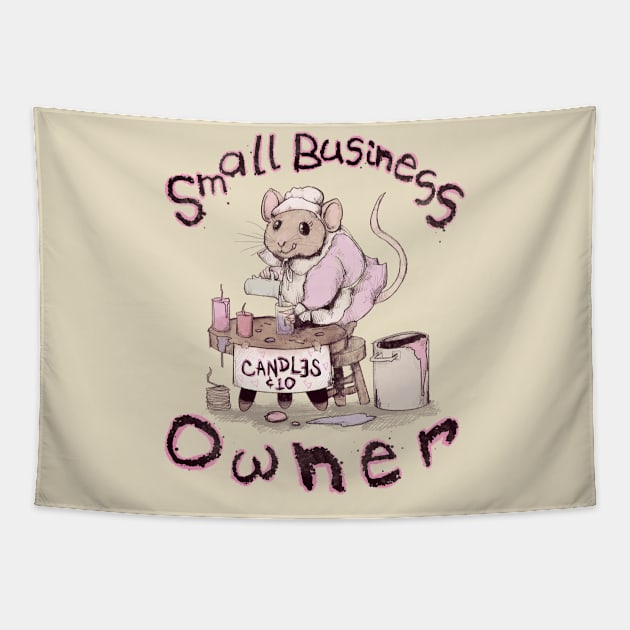 Small Business Owner Tapestry by LVBart