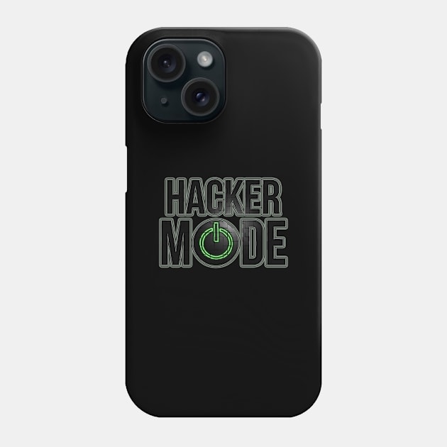 Hacker Mode - Gaming Gamer Phone Case by giftideas