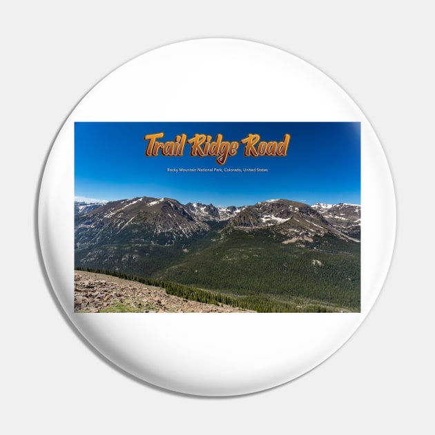 Trail Ridge Road in Rocky Mountain National Park Pin by Gestalt Imagery