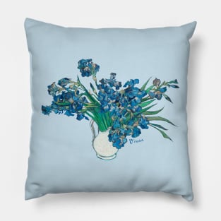 Irises by Vincent Van Gogh Pillow