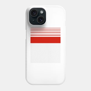 Middlesbrough Retro Red White Hooped Third Away 1988 - 90 Phone Case