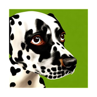 Dalmatian dog portrait T-Shirt