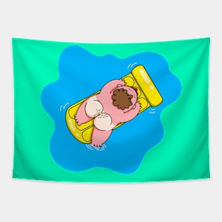 Yellow Lilo Tapestry