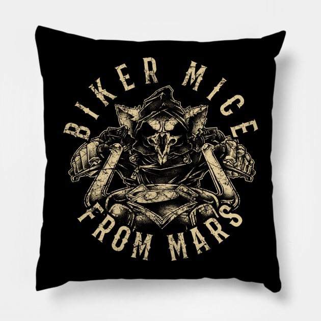 Biker Mice of Anarchy Pillow by indiespiv