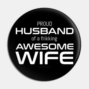 Proud Husband Pin