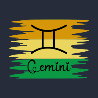 Gemini zodiac symbol T-Shirt