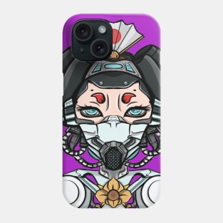 Cyborg Geisha Phone Case