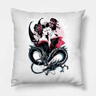 Seductive geisha 7401 Pillow