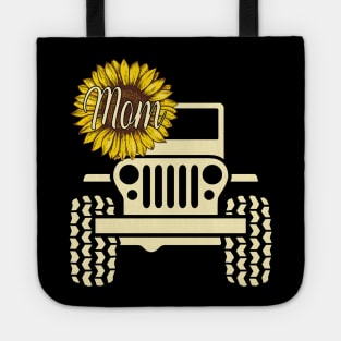 Jeep Sunflower Jeep Mom Jeep Women Tote