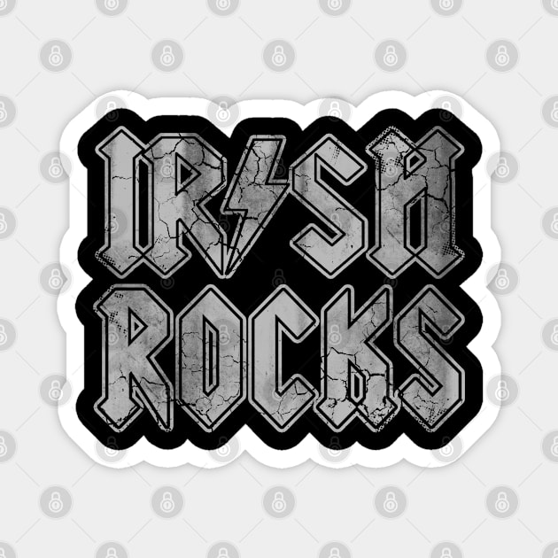 Irish Rocks Ireland St Patrick's Day Magnet by E