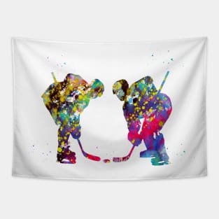 Hokey players Tapestry