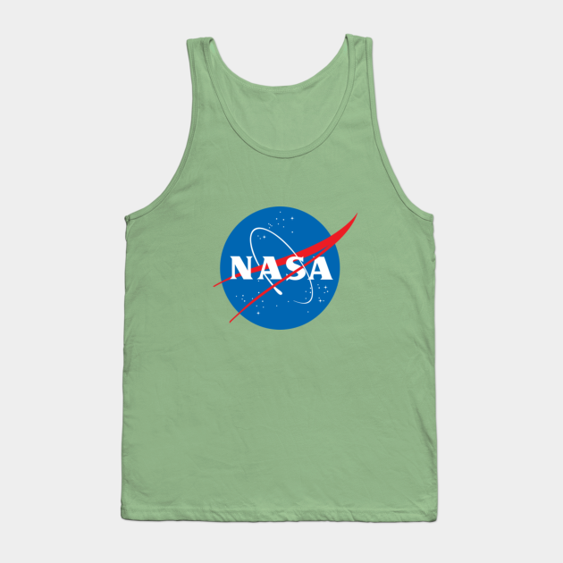 Gardenia12 NASA Meatball Tank Top Astronaut Logo