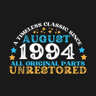 A timeless classic since August 1994. All original part, unrestored T-Shirt