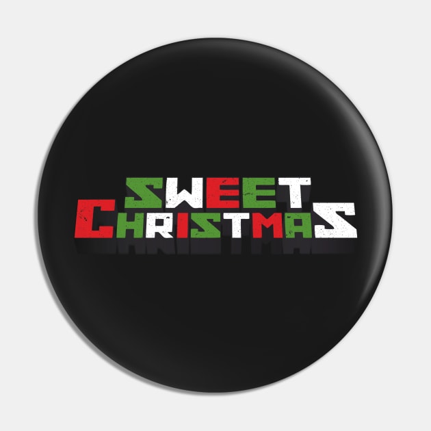 Sweet Christmas Festive Pin by unetic