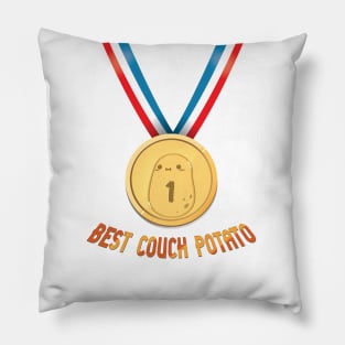 Best Couch Potato Gold Medal Pillow