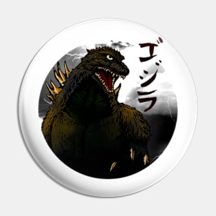 GODZILLA Pin