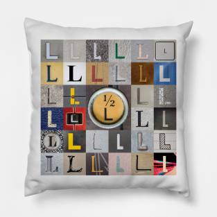 Nick's Type Art: L Pillow