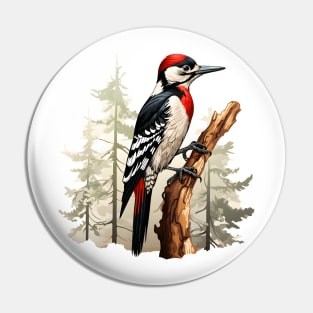 Woodpecker Pin