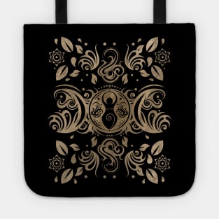 Triple Moon Goddess Tote