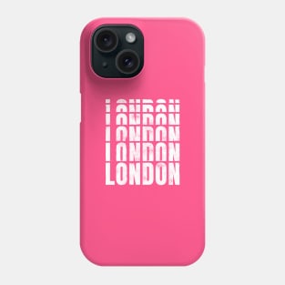 London typography Phone Case