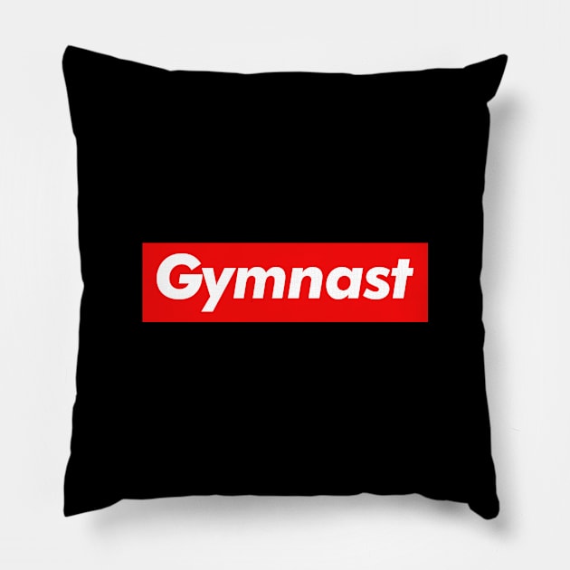 Gymnast Pillow by monkeyflip