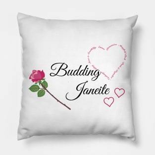 Budding Janeite Pillow