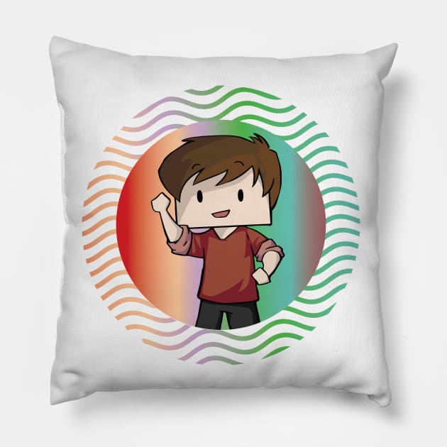 grian retro Pillow by SurpriseART