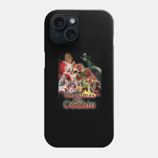 Christmas with Cookie - Poster Phone Case