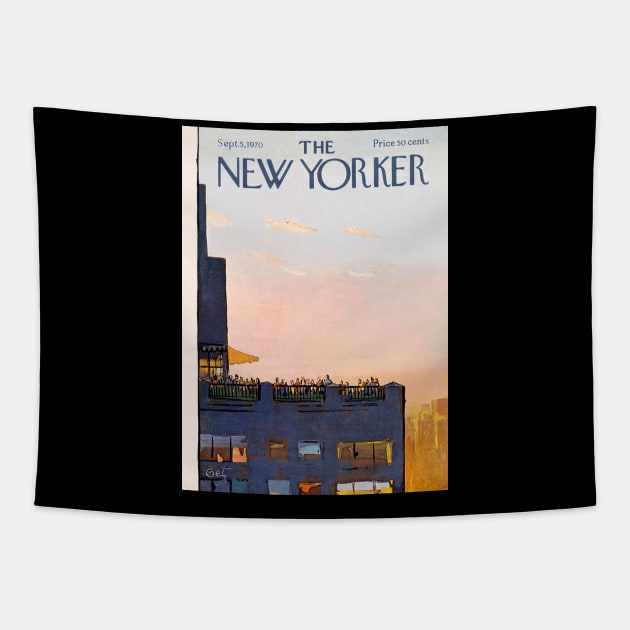 NEW YORKER SEPTEMBER 5TH, 1970 Tapestry by alisonjeferis