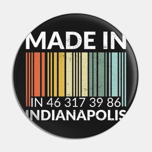 Made in Indianapolis Pin