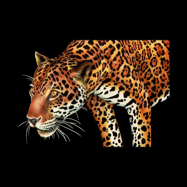 Jaguar by Tim Jeffs Art