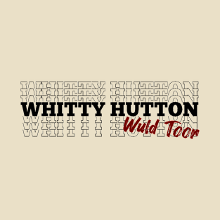 whitty hutton creme vintage - Wuld Toor, Stacked Text T-Shirt