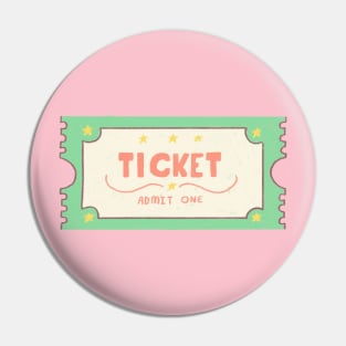 Winning Ticket Pin