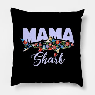 Mama Shark For Mother Pillow