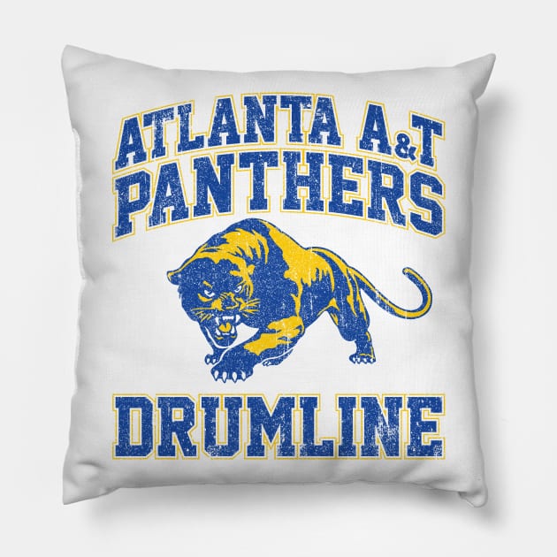 Atlanta A&T Drumline (Variant) Pillow by huckblade