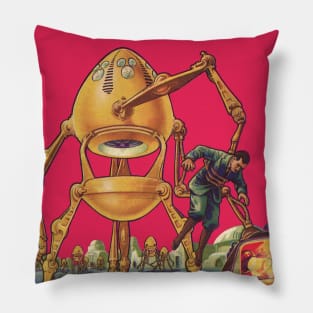 Vintage Science Fiction Pillow