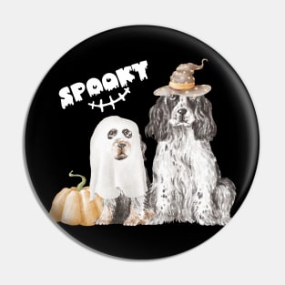 Halloween Spooky Dog Pin