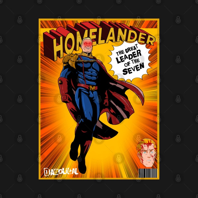 classic homelander by super villain