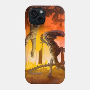 Michael Myers VS Alien Phone Case