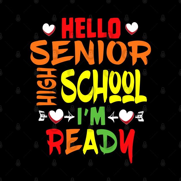 HELLO SENIOR HIGH SHOOL I'M READY by Ardesigner