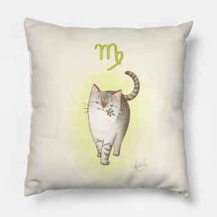 Zodiacat Virgo Pillow