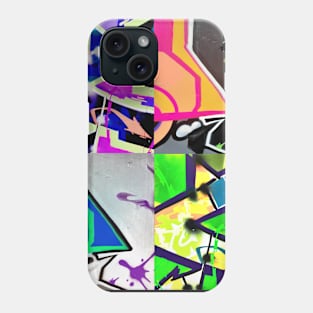 four graffiti designs Phone Case