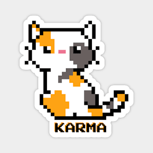 Karma - Calico Cat Magnet