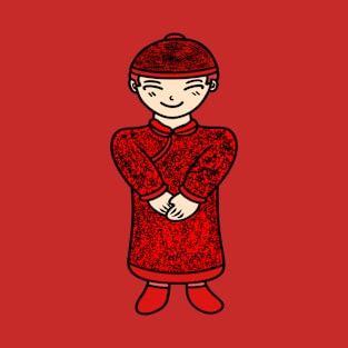 Chibi boy chinese outfit T-Shirt