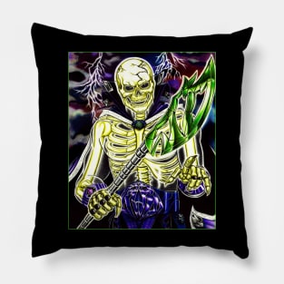 scare glow Pillow