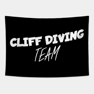 Cliff diving team Tapestry