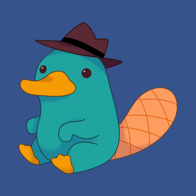 Chubby Lil Agent Platypus by Imaplatypus